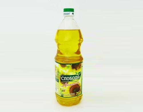 Слобода масло подсолнечное нерафинированное 1л