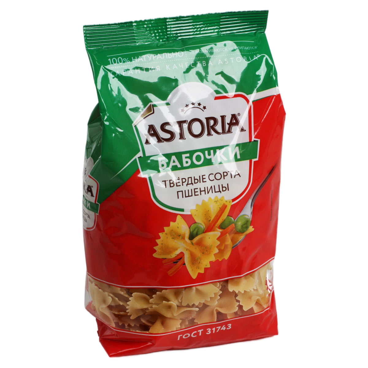 Макароны бабочки ASTORIA 350г Макароны бабочки ASTORIA 350г