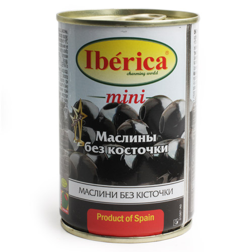 IBERICA Mini Маслины без косточки 360г IBERICA Mini Маслины без косточки 360г