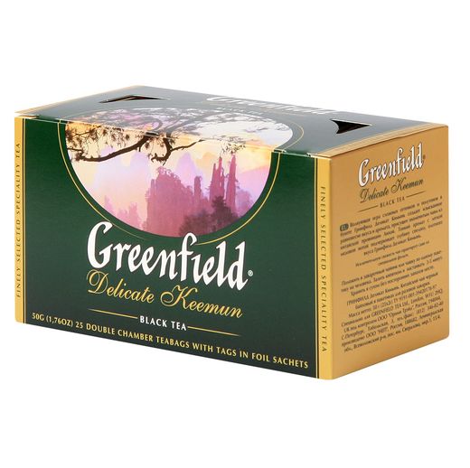 Чай Greenfield Delicate Keemun 25 пакетов