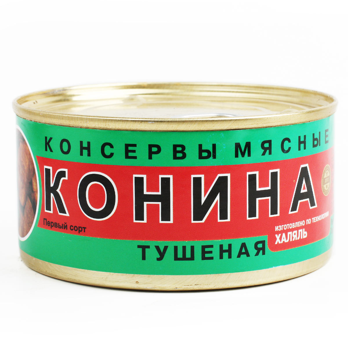 ЭКОПРОД Конина тушеная халяль 325г ЭКОПРОД Конина тушеная халяль 325г