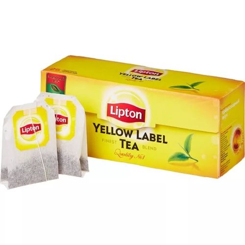 LIPTON Yellow Label чай черный 25пак X2г