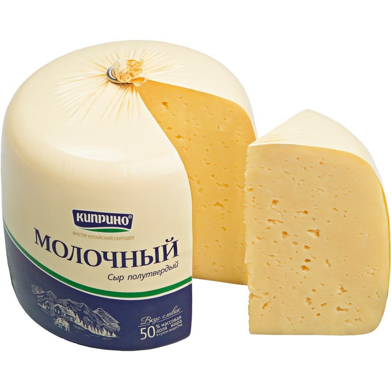 Сыр Молочный Киприно 50% Сыр Молочный Киприно 50%