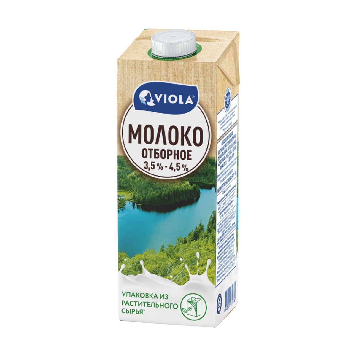 VIOLA Молоко отборное 3.5-4.5 % 973мл VIOLA Молоко отборное 3.5-4.5 % 973мл