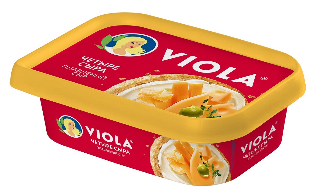 VIOLA сыр Четыре Сыра Виола плавленый 45% 200г VIOLA сыр Четыре Сыра Виола плавленый 45% 200г