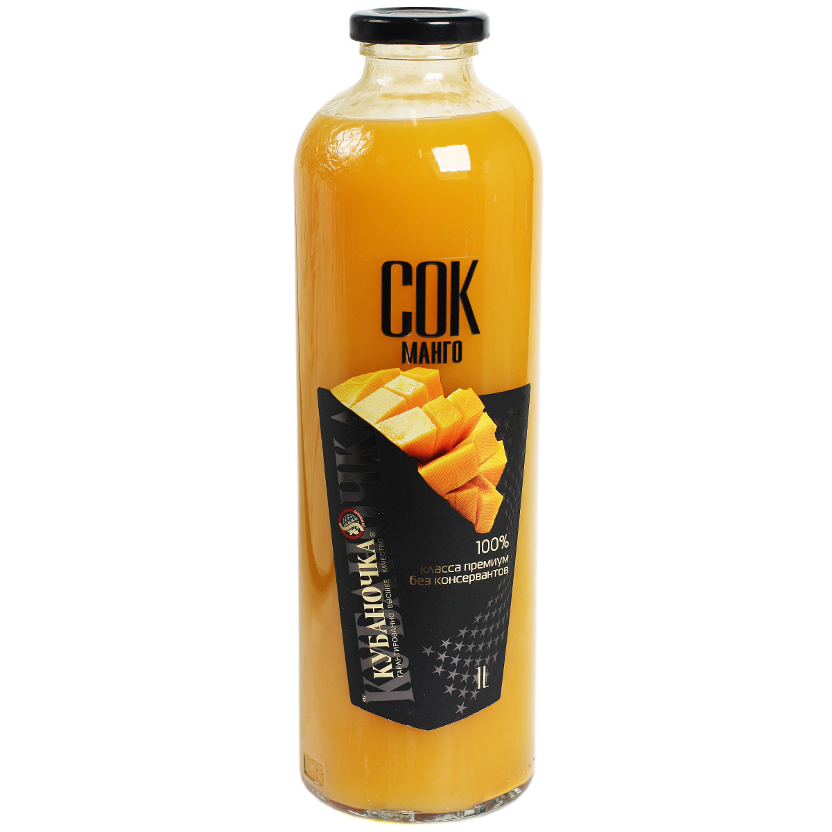 Кубаночка сок манго класса премиум1л