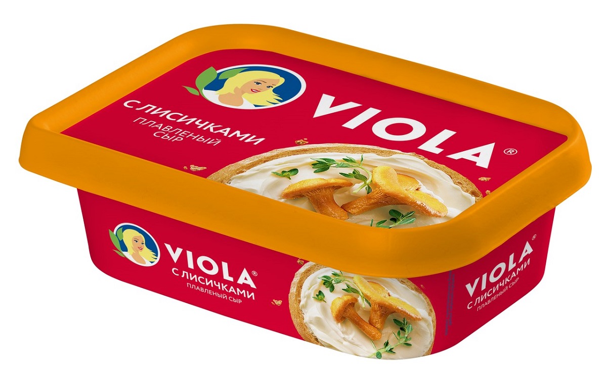 VIOLA сыр с лисичками Виола плавленый 45% 200г VIOLA сыр с лисичками Виола плавленый 45% 200г