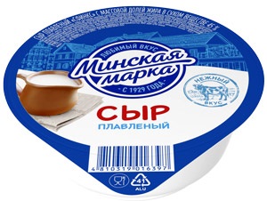 Минская Марка плавленый сыр 100г Минская Марка плавленый сыр 100г