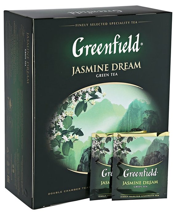 Чай Greenfield Jasmine Dream 100 X 2г 200г