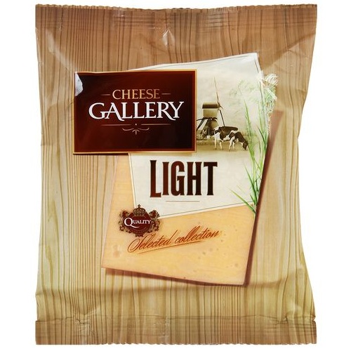 CHEESE GALLERY сыр легкий 20% 250г CHEESE GALLERY сыр легкий 20% 250г