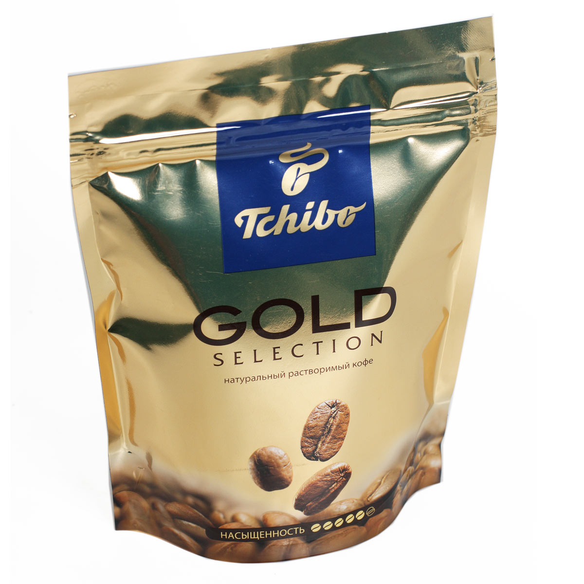 TCHIBO GOLD SELECTION натуральный растворимый кофе 75г