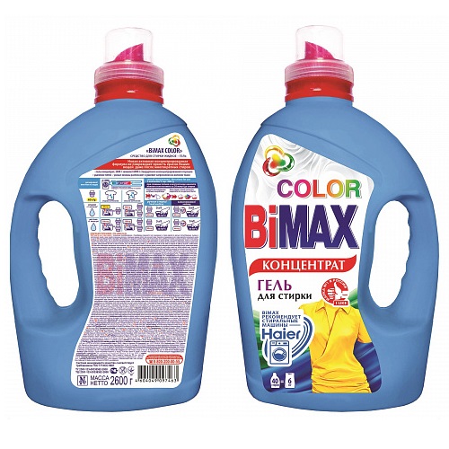 Гель для стирки ''BiMax Color'' 2600 г Гель для стирки ''BiMax Color'' 2600 г