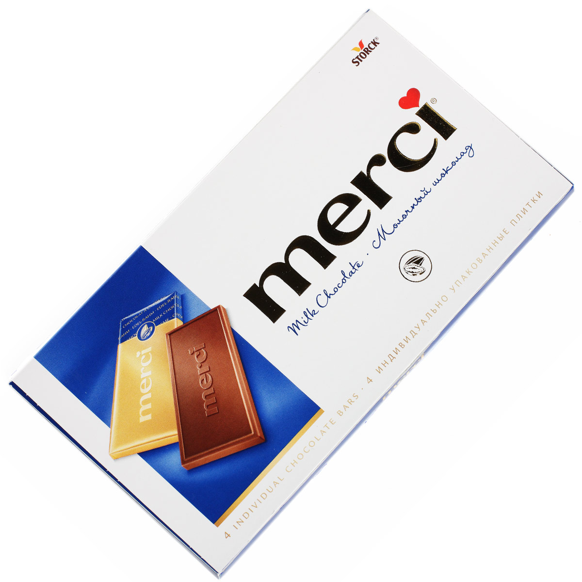 Шоколад Мерси молочный MERCI 100г