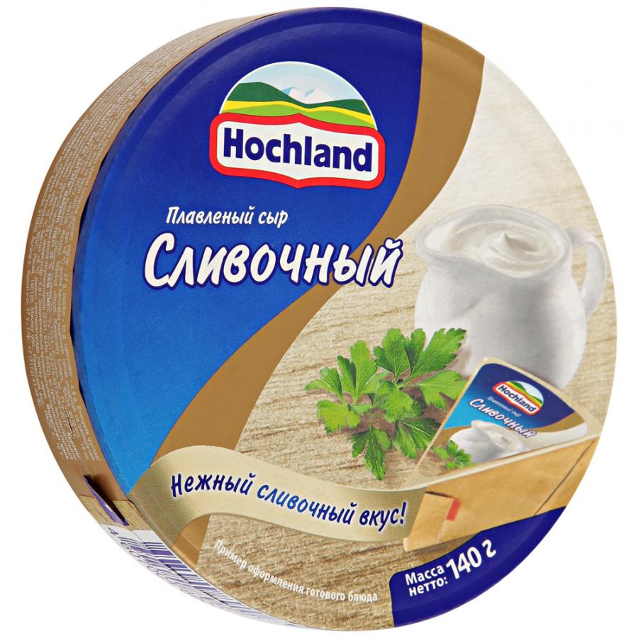 Плавленый сыр Hochland сливочный 140г Плавленый сыр Hochland сливочный 140г
