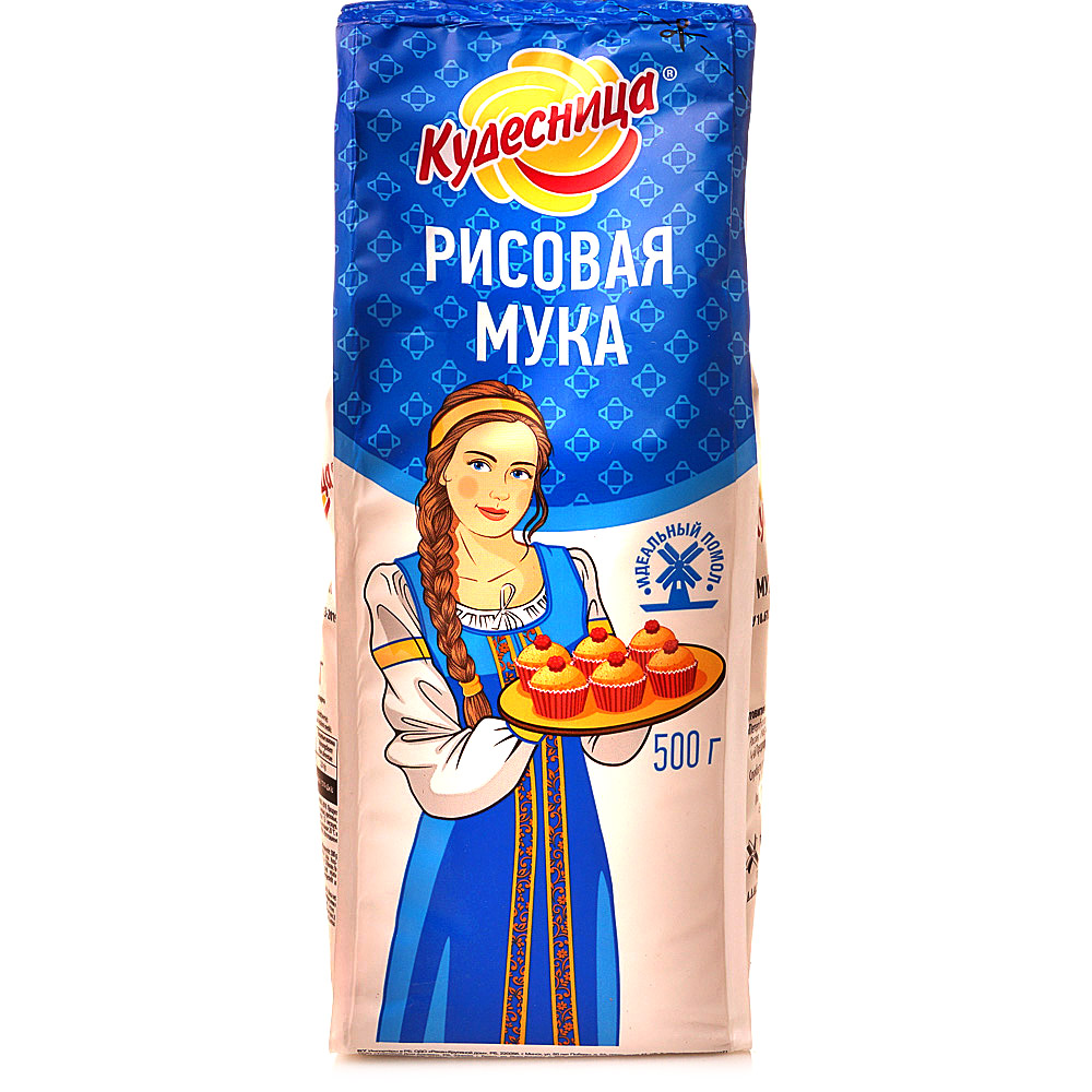 Кудесница Мука рисовая 400г Кудесница Мука рисовая 400г